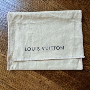 Louis Vuitton Fold Over Dustbag
